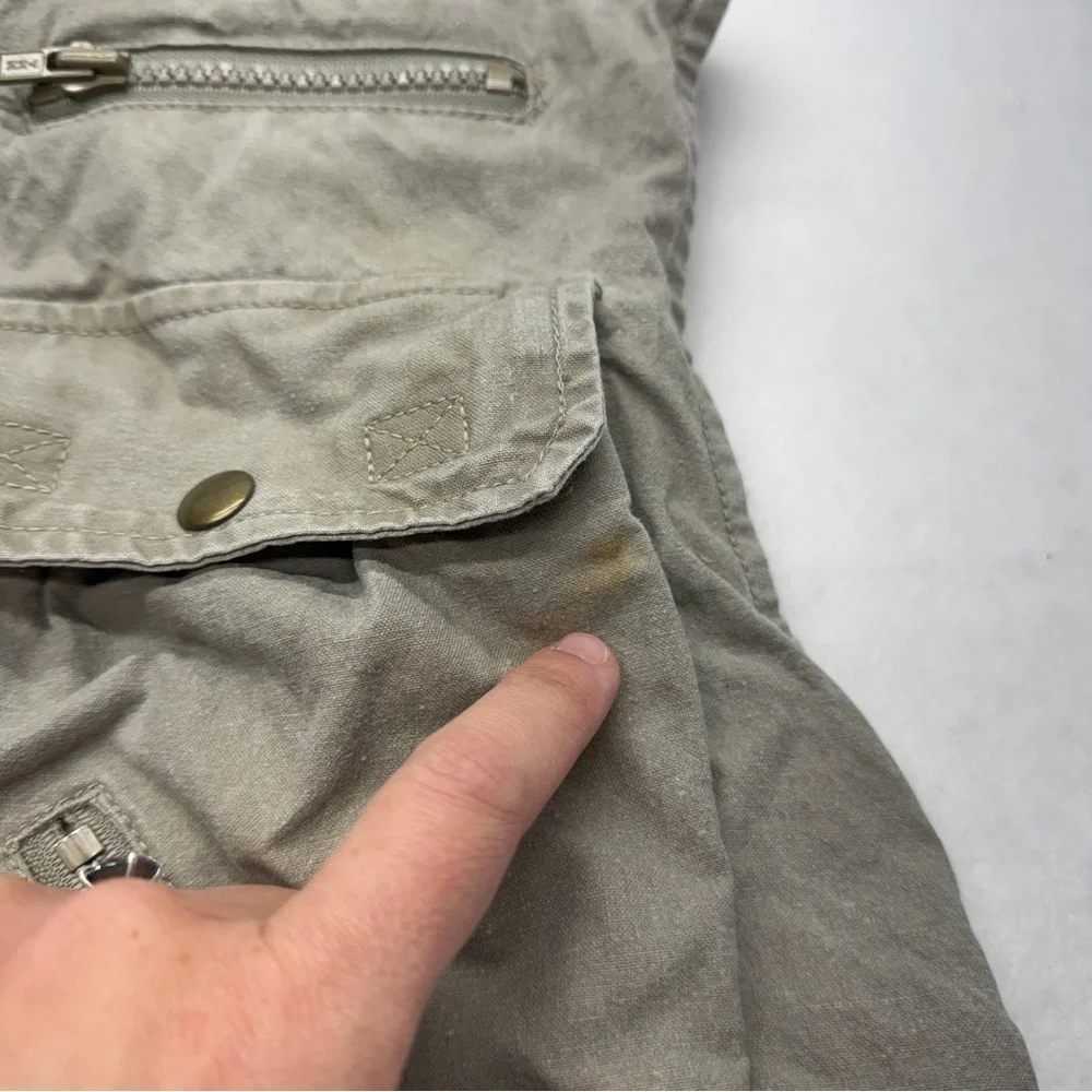 Vintage Banana Republic Vest Fishing Safari Photography Lots of Pockets Size L